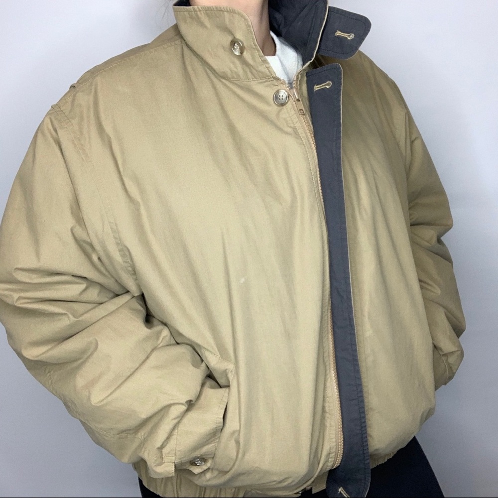 Limited Edition Tan London Fog Jacket Large